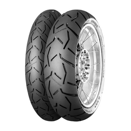 Continental ContiTrail Attack 3 Front Tyre - 100/90H19 - [57H] - TL