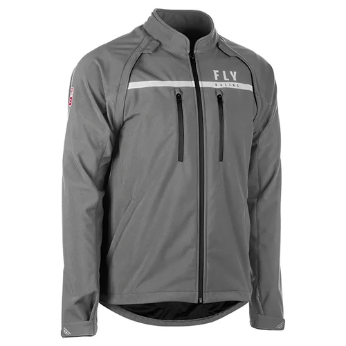 Fly Racing Patrol Jacket - Grey - S - SKU:2116681