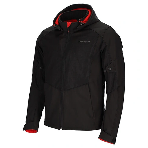 Dri Rider BLVD Air Soft Shell Hooded Jacket - Black
