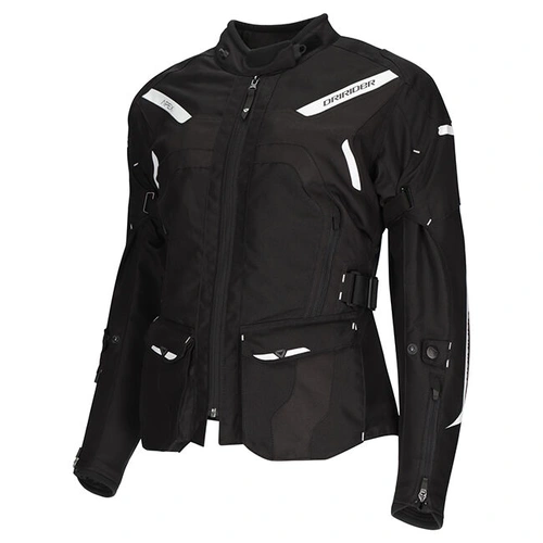 Dri Rider Apex 6 Womens Jacket - Grey/White/Black - L 6 - SKU:2125829