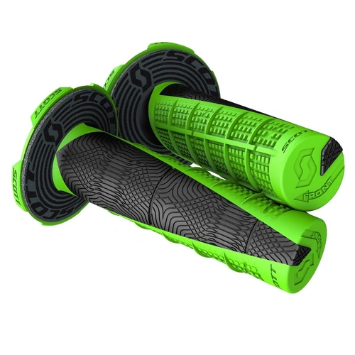 SCOTT GRIP DUECE NEON Green/Black w/ donuts