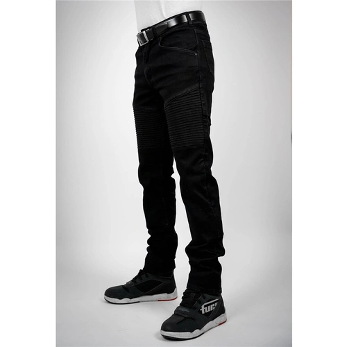 Bull-It Womens Guardian Straight/Regular Motorcycle Jeans - Black