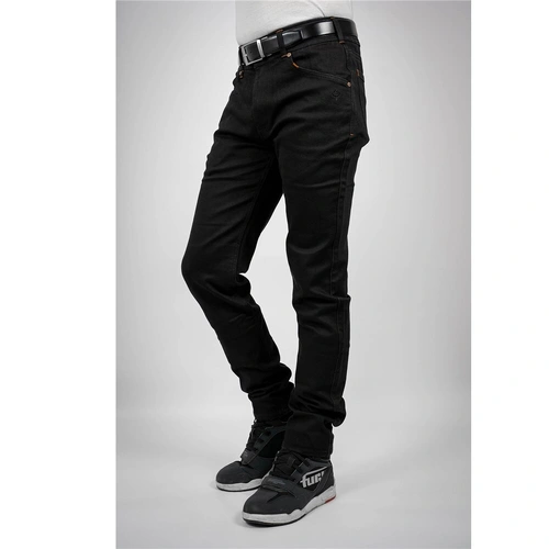 Bull-It Trojan Straight/Short Motorcycle Jeans - Black - 30 - SKU:24253030
