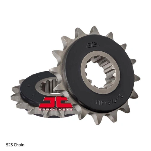 FRONT SPROCKET-STEEL W/-RUBBER
