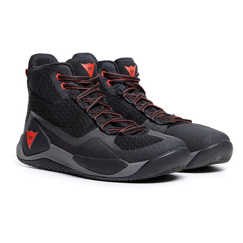 Dainese Atipica Air 2 Riding Shoes - Black/Fluro Red
