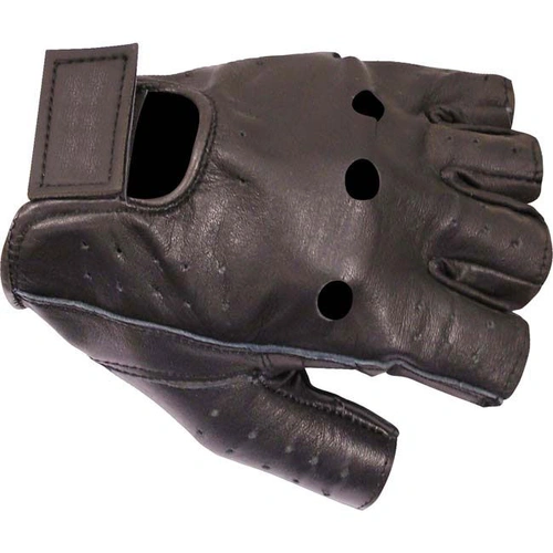 Dri Rider Fingerless Gloves - Black