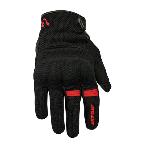 Argon Swift Textile Road Gloves - Black/Red - M - SKU:4006482