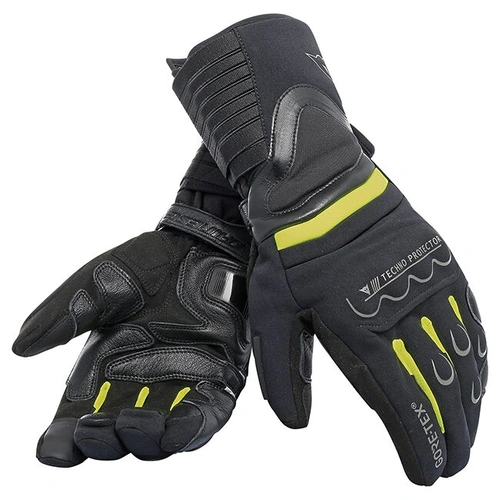 Dainese Scout 2 Gore-Tex Gloves - Black/Fluro Yellow/Black - S - SKU:4006752