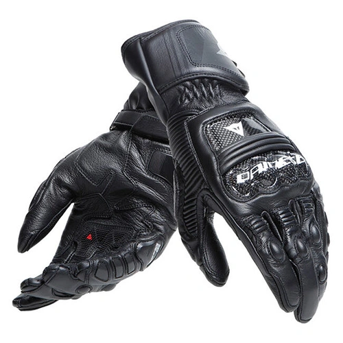 Dainese Druid 4 Leather Gloves - Black/Black/Charcoal Grey - XL - SKU:4007224