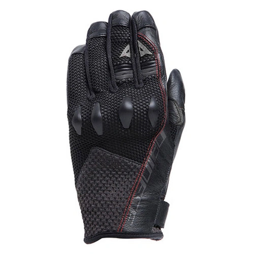 Dainese Karakum Ergo-Tek Gloves - Black/Black