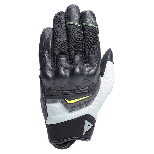 Dainese Ermex Gloves - Black/Green - L - SKU:4008716