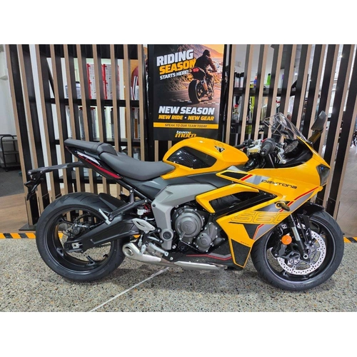 2026 Triumph 660CC DAYTONA 660 (LAMS) Road