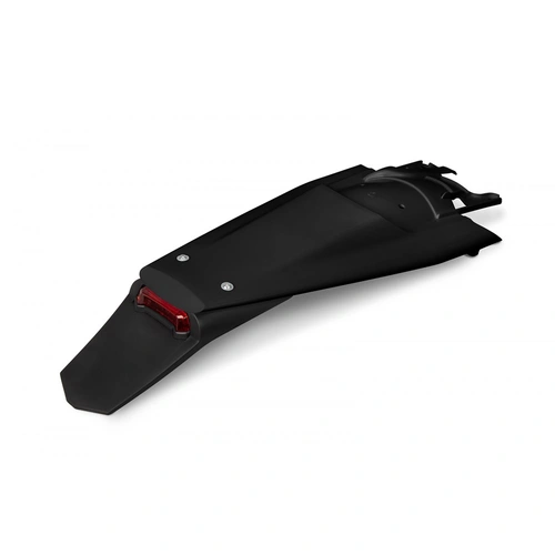 UFO Husqvarna Rear Fender With Led - TE/FE150/250/300/350/450/501 24-25 - Black