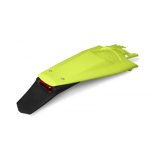 UFO Husqvarna Rear Fender With Led - TE/FE150/250/300/350/450/501 24-25 - Yellow