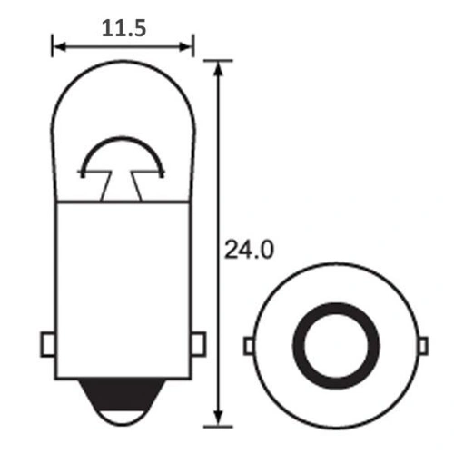 Link 6V 3W Instrument Bayonet Bulb