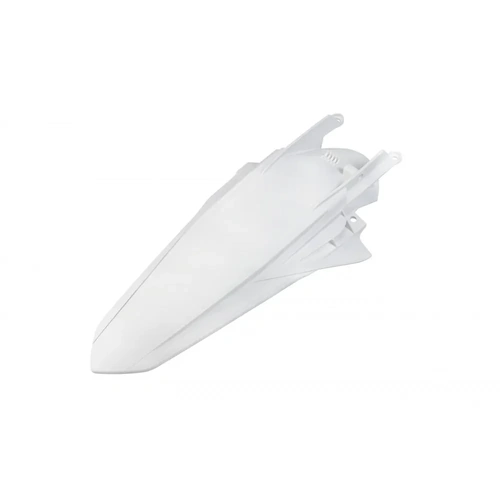 UFO Rear Fender W/Pins - KTM EXC/EXC-F 20-23 - White