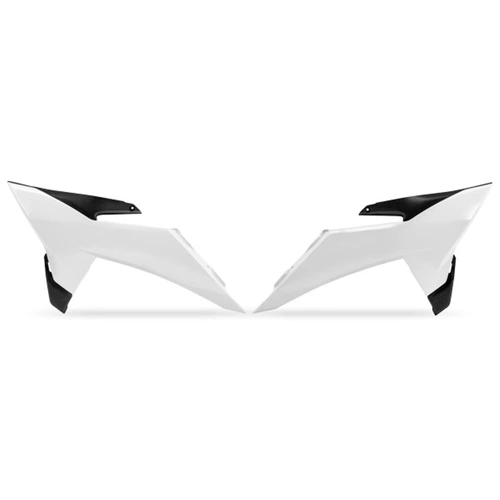 UFO KTM Radiator Covers - SX125 25 - White