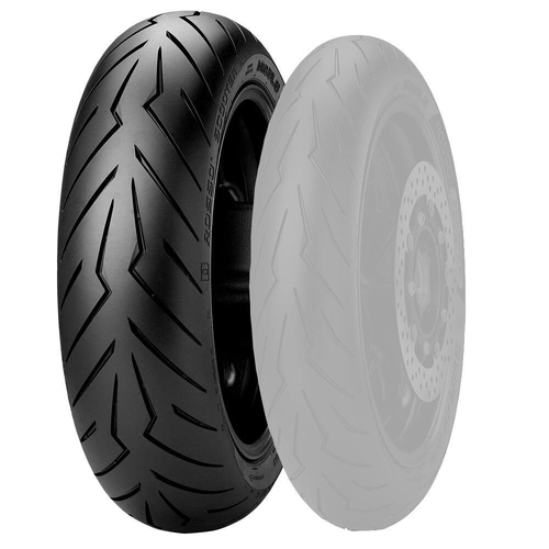 Pirelli Diablo Rosso Scooter - Rear - 130/70-12 - [62P] - TL