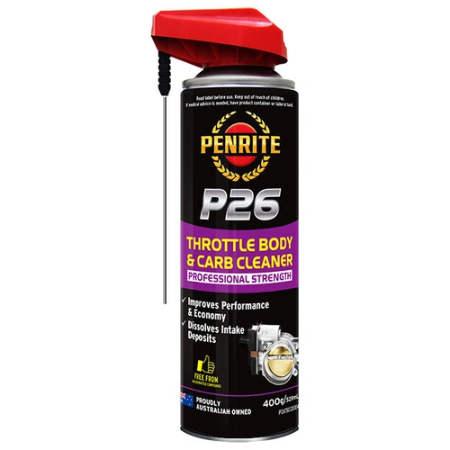 Penrite P26 Throttle Body & Carb Cleaner - 400g/529ml