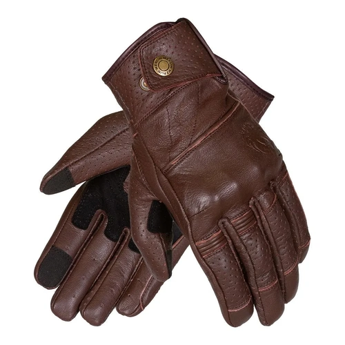 Merlin Ladies D30 Legacy Leather Gloves - Dark Brown - XS - SKU:65-358-12