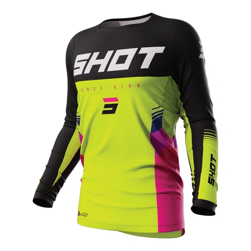 Shot Contact Tracer Jersey - Neon Yellow