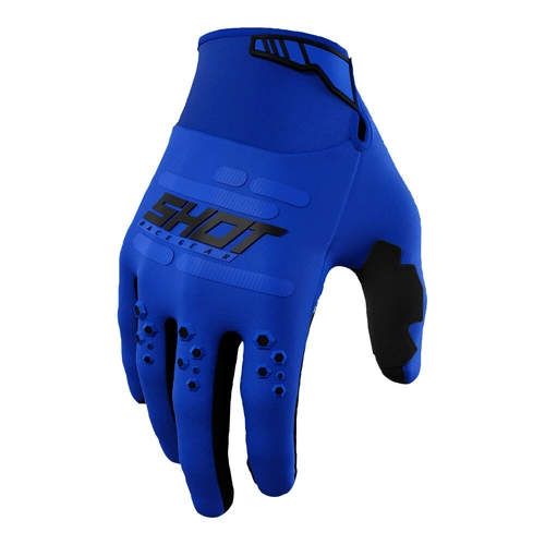 Shot Vision Glove - Blue - M - SKU:66-4145-09
