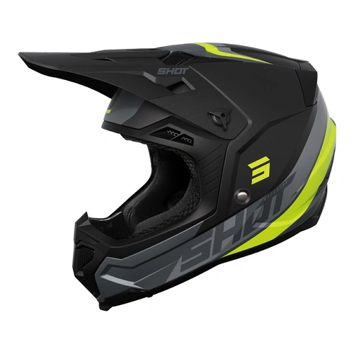 Shot Core Custom MIPS Helmet - Black/Neon Yellow - S - SKU:66-4701-05