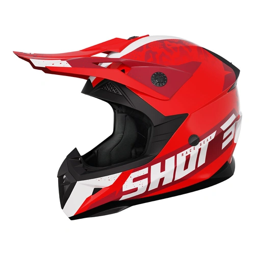 Shot Youth Pulse Airfit Helmet - Gloss Red - L - SKU:66-4745-03