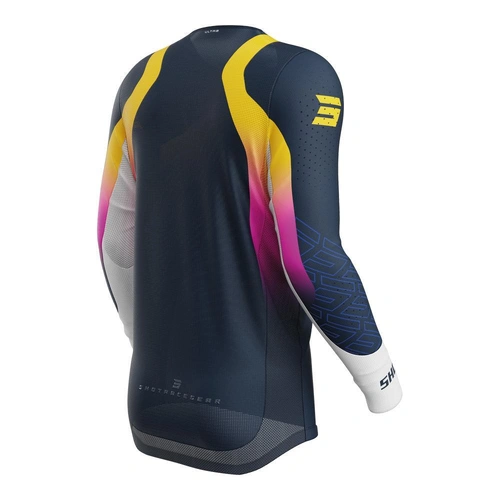 Shot Aerolite Ultra Jersey - Blue/Orange/Pink - S - SKU:66-5104-08