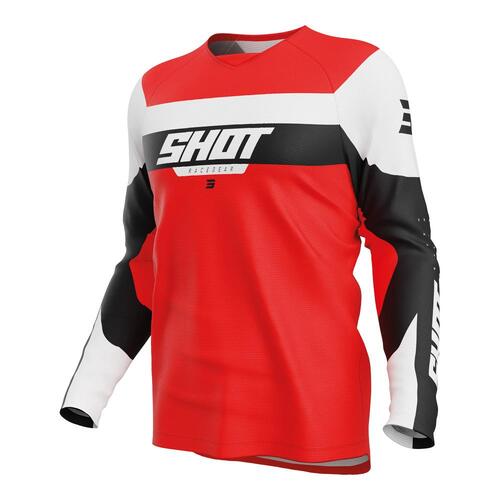 Shot Draw League Kids Jersey - Red