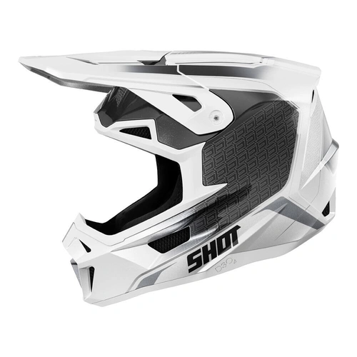 Shot Lite Challenger Helmet - Black/White Pearly - M - SKU:66-5704-06