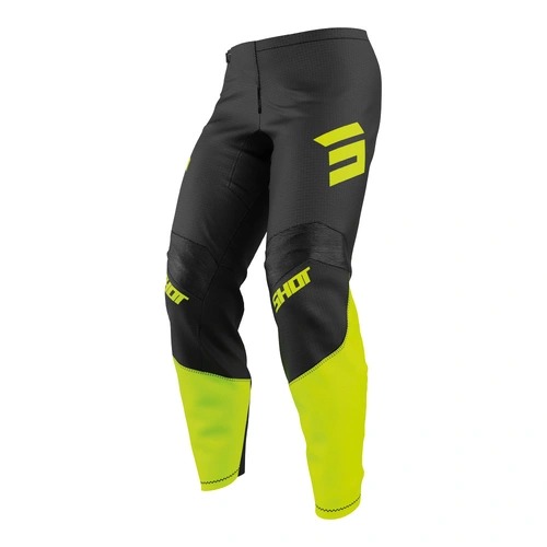 Shot Draw Private MX Pants - Neon Yellow
