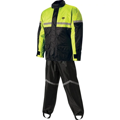 Nelson Rigg SR-6000 2 Piece Rainsuit - Hi-Vis/Black - XL
