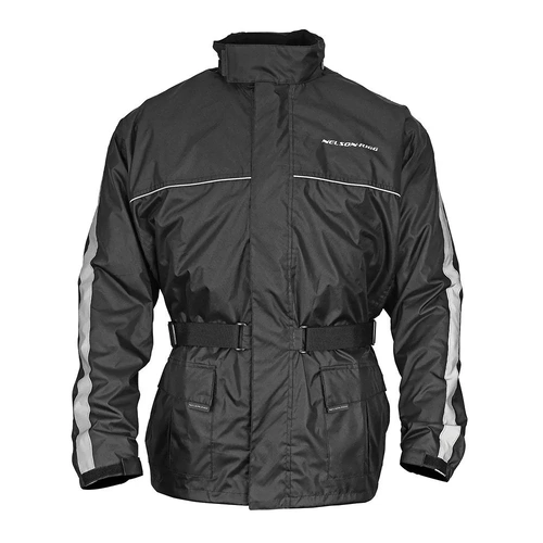 Nelson Rigg Solo Storm Rain Jacket - Black - S - SKU:67-700-72