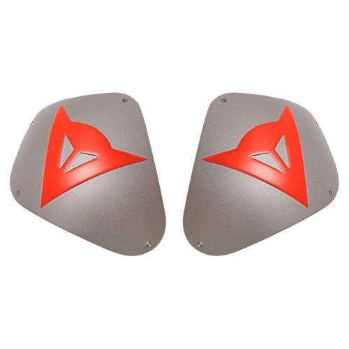 Dainese Shoulder Sport Armour Kit - Aluminium/Fluro Red - OS