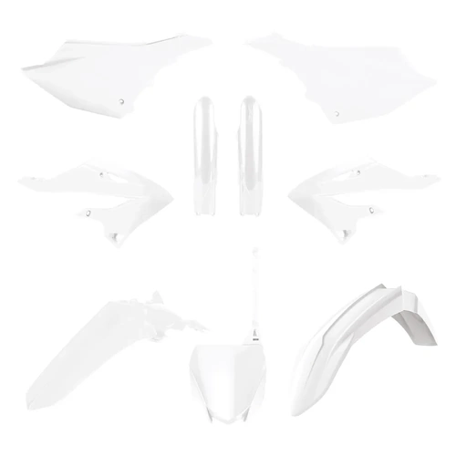 Polisport Mx Kit Yamaha Yz125/250 22-24 - White (Incl. Fork Guards)