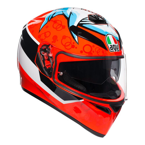 AGV K3SV Attack Helmet - Multi - 2XL - SKU:77-380-11