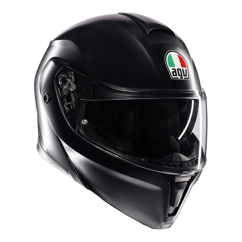 AGV StreetModular Matte Helmet - Black - XS - SKU:77-463-04