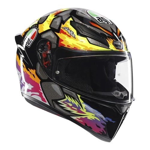 AGV K1 S Bezzecchi Helmet - Multi - S - SKU:77-947-05