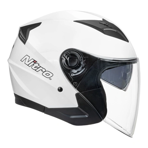 Nitro X780S Gloss Helmet - White - S - SKU:85-122-05