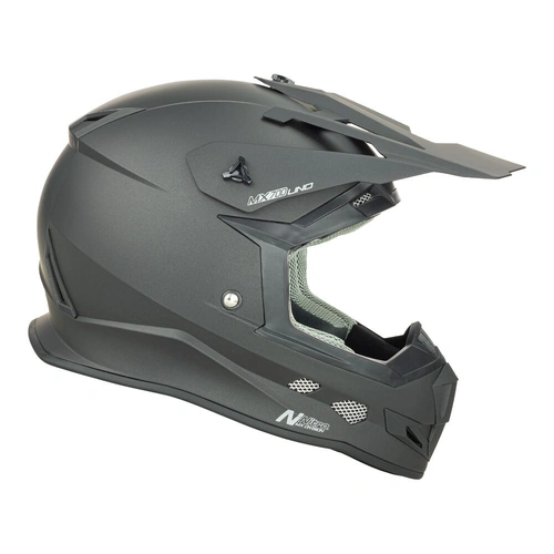 Nitro MX700 Satin Helmet - Black - XS - SKU:85-710-04