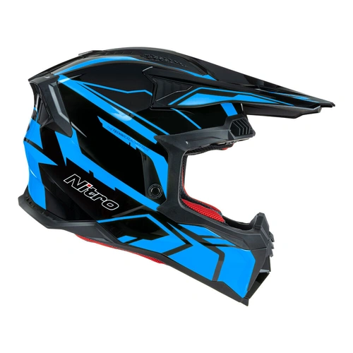 Nitro MX710 Shard II Helmet - Blue/Black - S - SKU:85-732-05