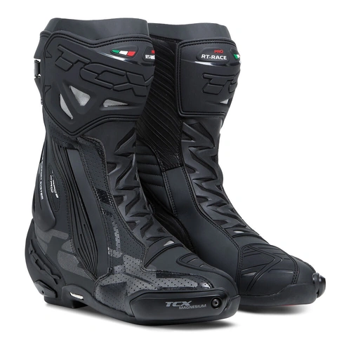 TCX RT-Race Pro Air Boot - Black/Reflex Blue - 42 - SKU:87-7657-142