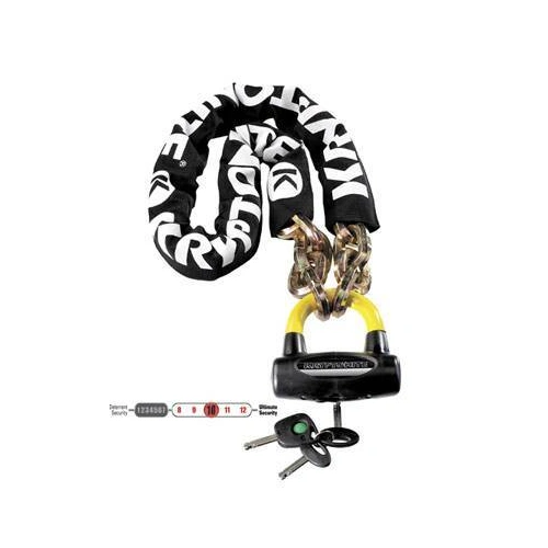 KRYPTONITE NEW YORK FAHGETTABOUDIT 1415 CHAIN 14mm x 150cm W/NY DISC LOCK (9US)