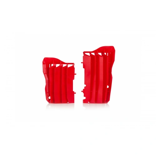 UFO Plastic Radiator Louvers - Honda Cfr450R/450Rx 17-19 - Red