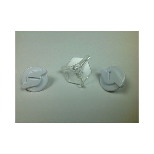 Arai VX-Pro/VX-Pro 4 Peak Screw Set - White - SKU:AH112480
