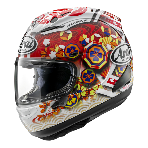 Arai RX-7V Evo Nakagami GP3 Full Face Helmet - Multi - XS - SKU:AH44NGP32