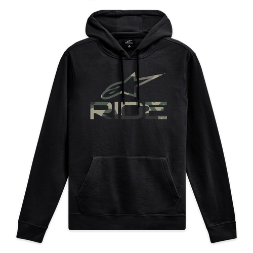 Alpinestars Ride V3 Hoodie - Black Camo - S - SKU:AS124452050001073