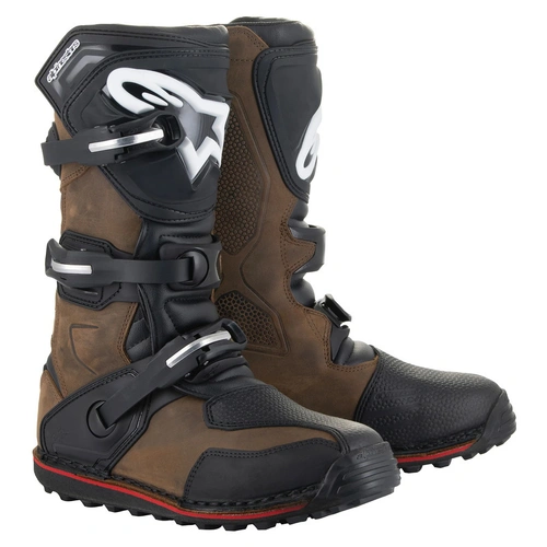 Alpinestars Tech T Trials Boot - Brown Oil