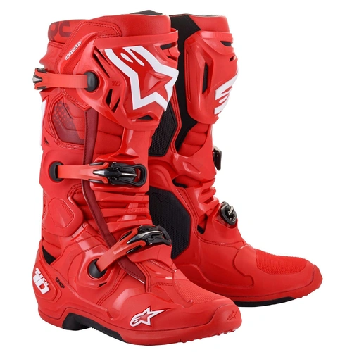 Alpinestars Tech 10 Boots - Red - 12 - SKU:AS2010020003012